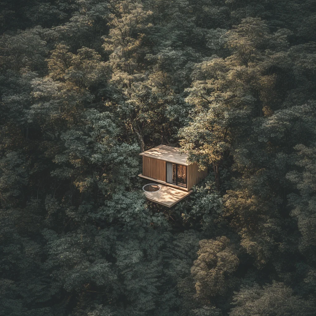 Serena — cabaña en la selva